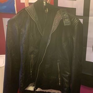 Faux Leather Jacket